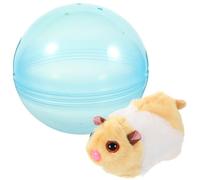 Milisten Electronic Cat Ball Toy Interactive Moving Cat Teaser for Indoor Play Battery Operated Rotating Toy Fun Present for Cats Kittens