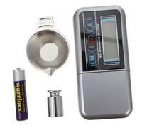 Milisten Electronic Scale Turntable Stylus Scale Turntables Weight Gauge Mini Turntable Stylus Durable Force Scale Professional Force Scale Digital Turntable Stylus Silver Abs