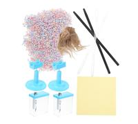 Milisten Electrostatic Experiment Set for Physics Education Plastic Stick Friction Kit with Electrostatic Induction Tools Safe and Sturdy Science Experiment Playset for Random Color