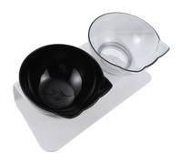 Milisten Elevated Cat Bowl Neck Tilted Feeding Station for Comfortable Eating Non- Pet Feeder for Cats and Dogs Easy to Clean Design