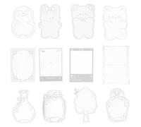 Milisten Embossing Machine Dried Flower Bag for Crafting Includes Dried Flower Bookmarks Set Handmade Embossed Bookmark for DIY