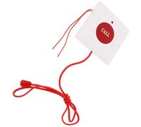 Milisten Emergency Alert Button Easy Installation Wall Mount Elderly for with Effortless Triggering, White Plastic Emergency Call Button Suitable for Disabled Patients Hospital