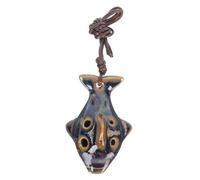 Milisten Fish-shaped Ocarina for Boy Girl Portable Beginner Music Instrument for Practice and Music Education Creative Design for Young Musicians