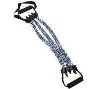 Milisten Fitness Resistance Strap Handle Durable Muscle Exercise Rope for Cable Machines Ergonomic Non Slip Grip for Biceps Triceps Workouts Lightweight Portable for Home Gym