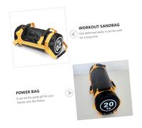 Milisten Fitness Training Sandbag Power Bag for Weightlifting and Functional Workouts with Reinforced and Cloth Material for Muscle Building and Cardio Routine