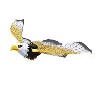 Milisten Flashing Eagle Electronic Flying Bird Without Battery Indoor Encourages Physical Activity Parent Interaction Realistic Bird Mimicry