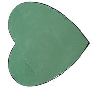 MILISTEN Floral Foam Blocks Heart Shaped Wet Floral Bricks with Suction Cup Tray 46cm Florist Blocks Dried Flower Mud for Wedding Valentines Day Decorations