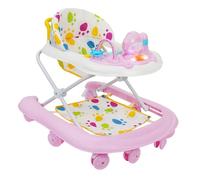 Milisten Foldable Activity Walker with Musical Play Center Comfortable Secure Seat Push for Learning to Walk Interactive Educational Walker for Boys and Development