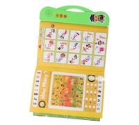 Milisten French English Learning Toys for Boys and Girls Years Old Busy Book for Toddlers Educational Reading Toys for Preschool Age