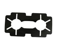 Milisten Front Console Cup Holder Retainer Sheet for Car Center Console EVA Fixing Pad to Secure Tea Cups Compatible with Honda Models Easy to Install and Clean