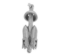 Milisten Galvanized Foldable Kayak Anchor Carbon Steel Grapnel for Boats Canoes Yachts Fishing with Collapsible Design Portable Folding Anchor