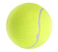 Milisten Giant Inflatable Tennis Ball for Kids 9.5 Inch Playground Ball Soft Plush Toy for Educational Fun