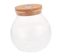 Milisten Glass Bottle Smooth Surface Diy Micro Landscape Creative Apothecary Jar
