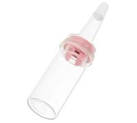 Milisten Glass PET Nursing Bottle Silicone Nipple Small Hamster Squirrel and Hedgehog Feeder for Safe Milk and Water Feeding