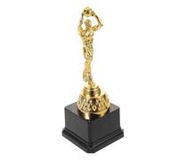 Milisten Gold Basketball Trophy Cup Lightweight Plastic Award for Adults Basketball Competitions School Events Sports Tournaments Indoor Outdoor Use