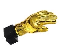 Milisten Gold Gloves Soccer Trophy Resin Award for Goalkeepers Plated Football Prize for School Matches and Amateur Competitions Inspiring Sports Excellence and Team Spirit