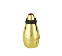 Milisten Golden Trumpet Mute Bugle Mute for Practice Wear- Resistant Mute Trumpet Mute Water Proof Speaker Wear-resistant Mute Trumpets Cornet Trumpet Straight Mute Valve Small
