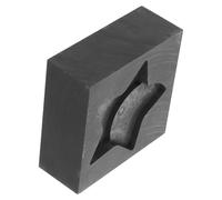 Milisten Graphite Casting Mold for Metal Melting Star Pattern, Alloy Ingot Mold, Jewelry Craft Metal Casting Tool for Precise Melting and Recasting