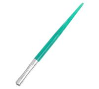 Milisten Green Resin Dip Pen Nib Holder with Metal Ring, Calligraphy Fountain Pen Handle for School Supplies and Art Writing Accessories, Uk Edition