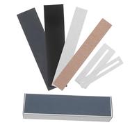 Milisten Guitar Fret Polishing Blocks with Sandpapers and Spacers Fret Leveling Beam for Luthier Repair Compact Multi-tool for Beginners to Enhance Sound Quality and Playing Experience