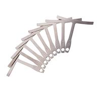 Milisten Guitar Measuring Tool Guitar Scale Ruler Radian Ruler for Electric Bass