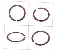 Milisten Guitar Sound Hole Rosette Decals Wide Guitar Inlay Stickers for Fretboard