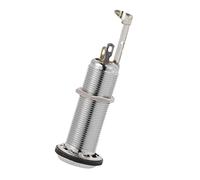 Milisten Guitar Stereo Output Jack Durable Threaded Cylinder Socket for Acoustic Electric Guitars Easy Installation High Sensitivity Noise Reduction for Musicians Seeking Quality Sound
