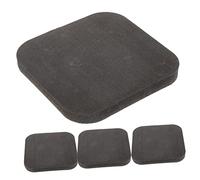 Milisten Gym Mat Set 4 Pcs Exercise Floor Mats Anti-slip Machine Feet Pads for Carpet Vibration Pads