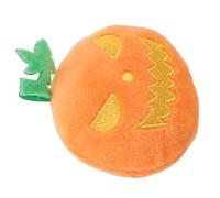Milisten Halloween Pumpkin Cat Chewing Plush Interactive Squeaky for Cats Durable and Engaging Catnip Plaything Stimulates Hunting Instincts and Keeps Active