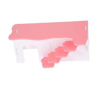 Milisten Hamster Hiding Platform Ladder Design Two-story Hamster House for Active Play and Comfortable Sleep and Safe Material for Small Pets and Chinchillas