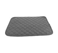 Milisten Hamster Pee Pad Washable Pet Urine Mat 50x35cm Grey Chinchilla Cage Liner Reusable Bedding for Small Pets