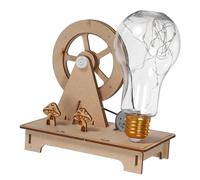 Milisten Hand Crank Generator Power Kit DIY Assembly Scientific for Students Educational Stem Learning Model Enhances Skills and Mechanical Principles Understanding