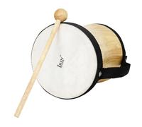 Milisten Hand Drum Percussion Instrument with Rhythm Sticks for Early Childhood Education Black Wooden Drum Promotes Creativity Rhythm and Coordination Preschoolers