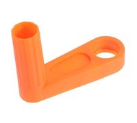 Milisten Hard Plastic Hose Reel Crank Handle Replacement for Garden Hose Winder in Orange for Outdoor Gardening Use