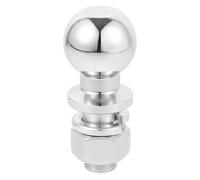 Milisten Heavy Duty 2-Inch Trailer Hitch Ball Connector 6000lbs Load Capacity High Temperature Resistant Corrosion-Proof Tow Ball for Trailer and RV Towing Accessories