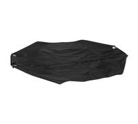 Milisten Heavy Duty Firewood Rack Cover Black Tear-resistant Log Storage Protector for Outdoor Patio and Indoor Use Easy Access and Maintenance