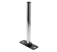 Milisten Heavy Duty Stainless Steel Barbell Plate Holder Hole Diameter Wall-mounted Weight Rack for Home Gym Space Saving Organizer with Multipurpose Storage for Jump Ropes and Belts