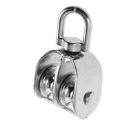 Milisten Heavy Duty Swivel Pulley Block for Fitness Training Operations Industrial Use Optimized Performance Versatile Applications Enhanced Load Capacity