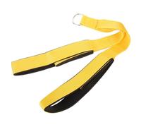 Milisten Heavy Duty Tricep Grip Rope Gym Training Accessory for Biceps Triceps Workout Dual Head Design with Ergonomic Matte Yellow Bag for Easy Carrying Storage