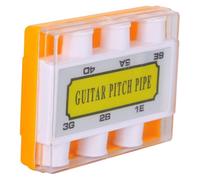 Milisten High Sensitivity Guitar Tuning Pitch Pipe Small Portable Six-tone Tuner for Acoustic and Electric Guitars Accurate Musical Instrument Accessory for Outdoor and Professional Use