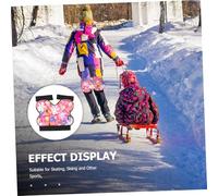 Milisten Hip Protector Pads with Straps EVA Foam Shock Absorption Comfortable Fit for Skating Snowboarding Winter Sports and Outdoor Activities Youth Skate Guards Butt Pads for Boys