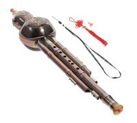 Milisten Hulusi Cucurbit Flute Chinese Traditional Instrument for Music Lover Beginner Pp Flute Gourd Musical Instrument Playing Key Classic Design Folk Music