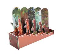 Milisten Human Evolution Puzzle Model for Kids Educational Science Toy Wooden 3D Brain Teaser Biology Enthusiasts Game Fun for Home and Classroom