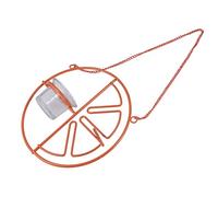 Milisten Hummingbird Feeder Stand Hanging Bird Feeder for Indoor Outdoor Use Creative Design for Birds Durable and Safe Orange
