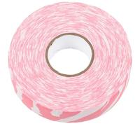 Milisten Ice Hockey Tape with Protective Grip and Stylish Pattern Cloth Hockey Sock Tape for Stick Impact Resistance and Secure Bond Pink Zebra Design