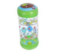 Milisten Inflatable Crawling Roller with Rattle Ball Sensory Development Learning for Motor Skills Lightweight Rolling Encouraging Movement and Exploration