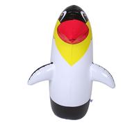 Milisten Inflatable Penguin Tumbler Cartoon Interactive Outdoor Play Decoration for Birthday Parties Garden Fun Wobble Animal Figure Random Color