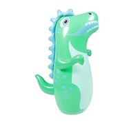 Milisten Inflatable Tumbler Dinosaur for PVC Punching Bag for Indoor Outdoor Play Safe Stress Relief and Coordination Training Birthday