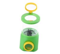 Milisten Insect Viewer Box Magnifier Container Light Green Critter Catcher for Outdoor Exploration Educational Science Tool for Boys Easy to Use Magnifying Observation Kit for Bugs Flowers