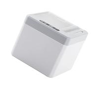 Milisten Intelligent Toothpick Box Sensing Toothpick Box 3.73x3.73x3.14in Abs Material Infrared Sensing Technology Automatic Style Simple and Generous Appearance for Home Use and Hotel Use